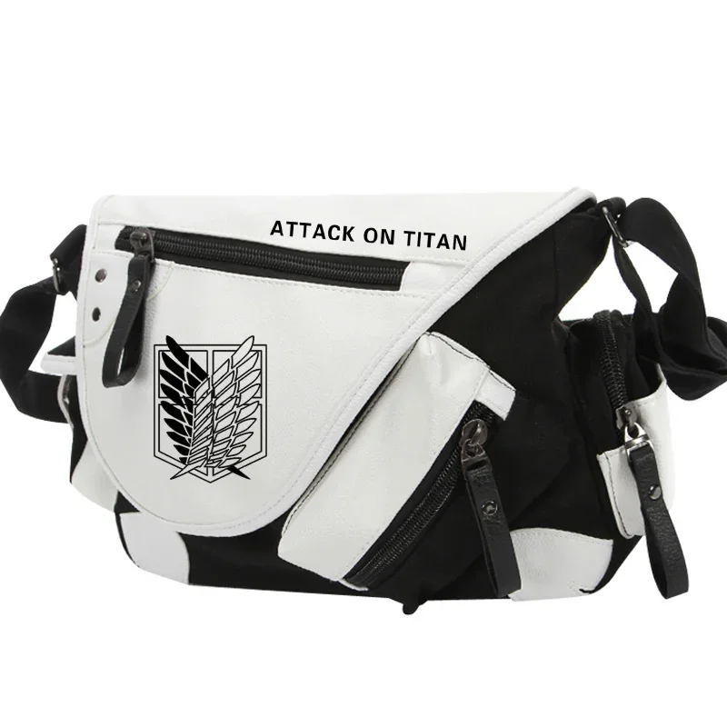 Anime Shingeki no Kyojin Attack On Titan Levi Ackerman Cosplay Student Shoulder Messenger Bag Xmas Gift Canvas Backpack