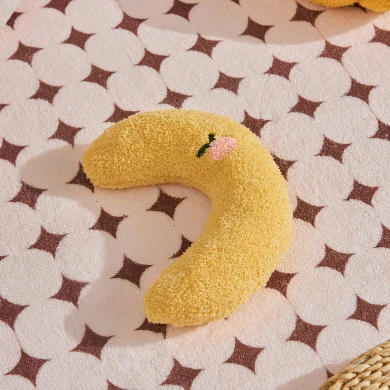 Cat Protect Cervical Spine Cute Pillow Deep Sleep Toy Dog U-shaped Pillow Creative Pet Crescent Moon Cushion Pet Supplies