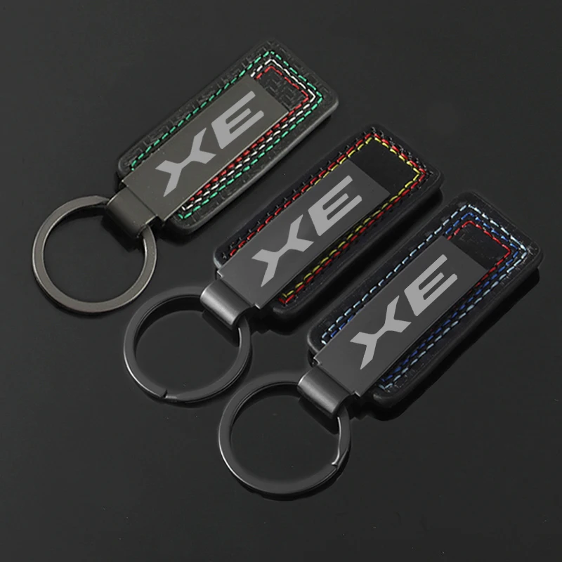 Alloy Keychain Holder Key Ring Gift for Jaguar XE 2025 2024 2023 2019 Auto KeyRing Pendant Keys Buckle Car Styling Decoration