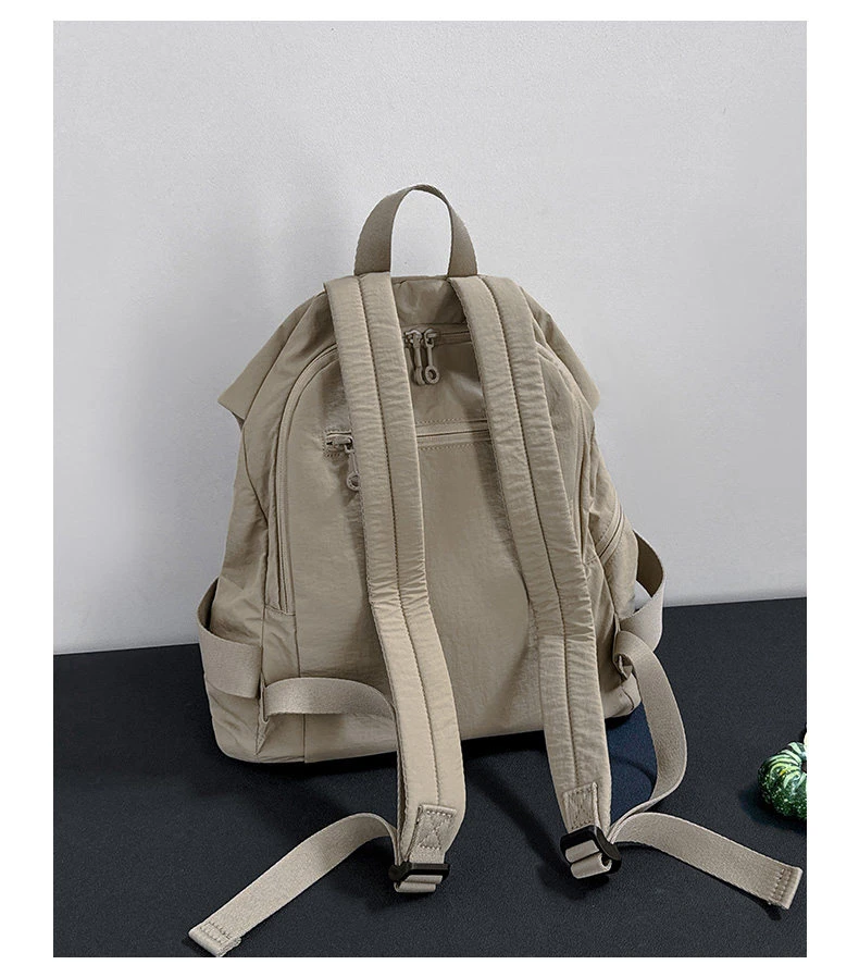 Korean Style Women's Backpack Waterproof Large Capacity Lightweight Commuter School Travel Bag
