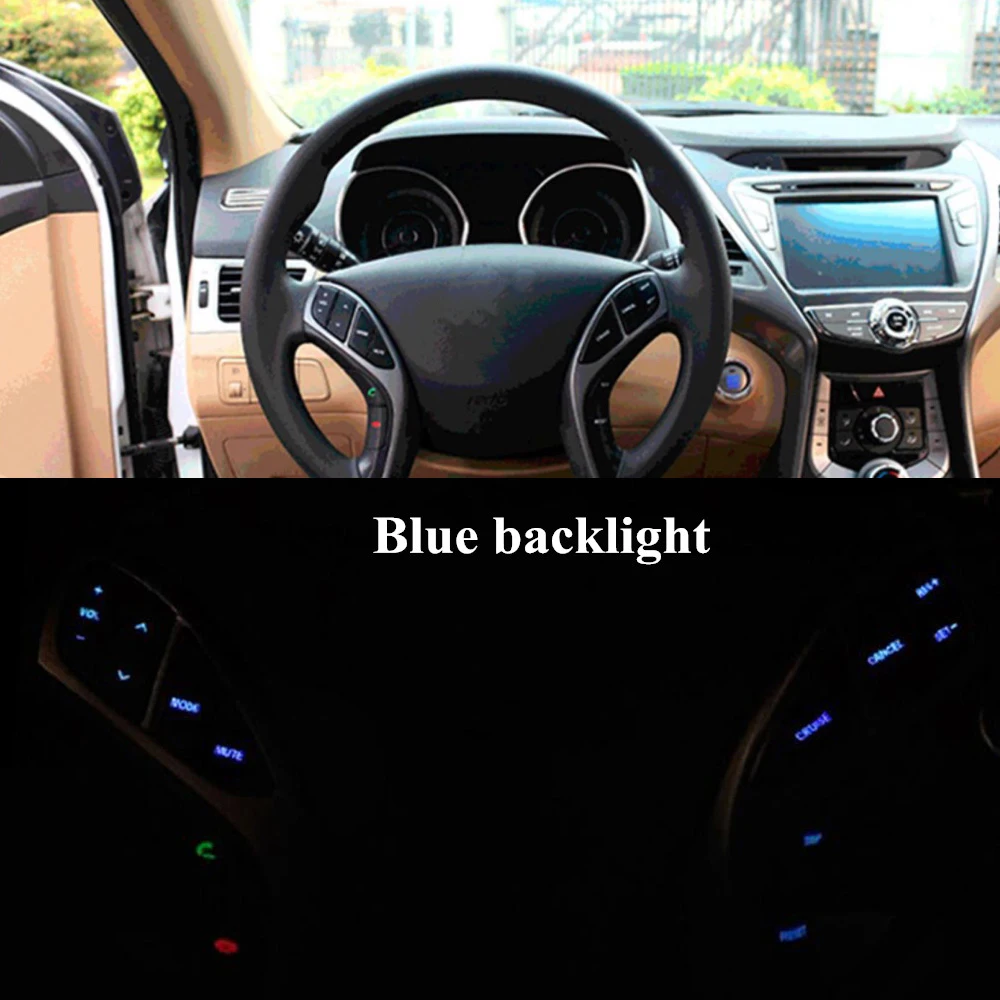 For HYUNDAI For Elantra 2012 2013 2014 2015 AT 2012 2013 2014 MT i30 MT Multifunctio Cruise Control Music Steering Wheel Buttons