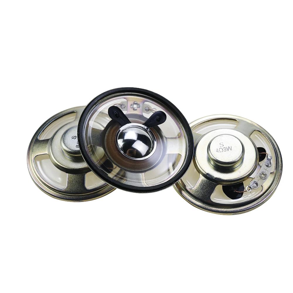 1 Piece NEW Waterproof Speaker 4 ohm 8 ohms 1/3 watt  1W 3W  4R 8R Diameter  57MM 5.7CM LoudSpeaker