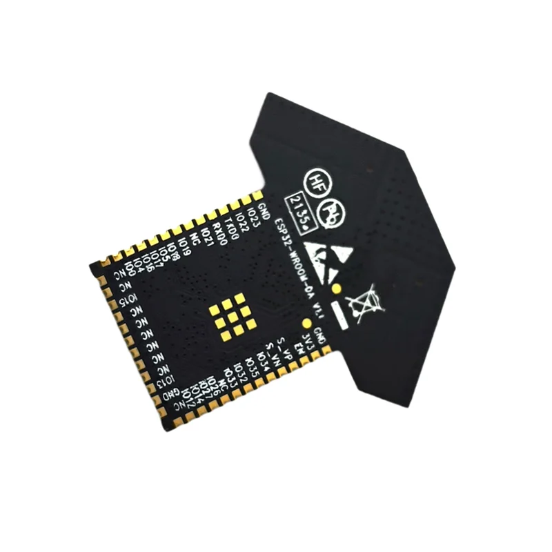 2.4 جيجا هرتز واي فاي + بلوتوث + بلوتوث LE وحدة ESP32-WROOM-Da N16 (16 ميجابايت) مع مذبذب كريستال 40 ميجا هرتز 16 ميجا بايت SPI فلاش