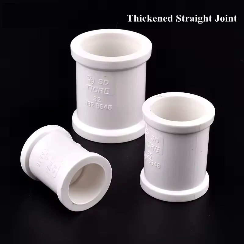 

20-32mm Straight Thickened Jionts PVC Tube Aquarium Fish Tank Garden Irrigation Water Pipe Connector Fitting