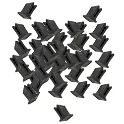 100 Pieces Greenhouse Film Clamps Shading Net Clips for Season Plant Extension Support Lightweight Accessory PP Material