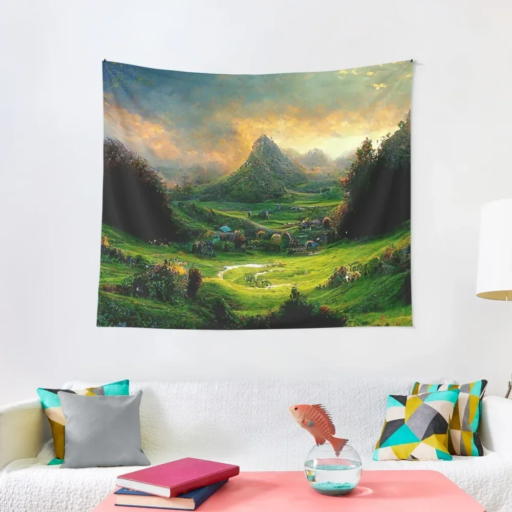 

The Shire #3 Tapestry Wall Carpet Cute Room Things Room Ornaments Aesthetic Room Decorations Tapestry