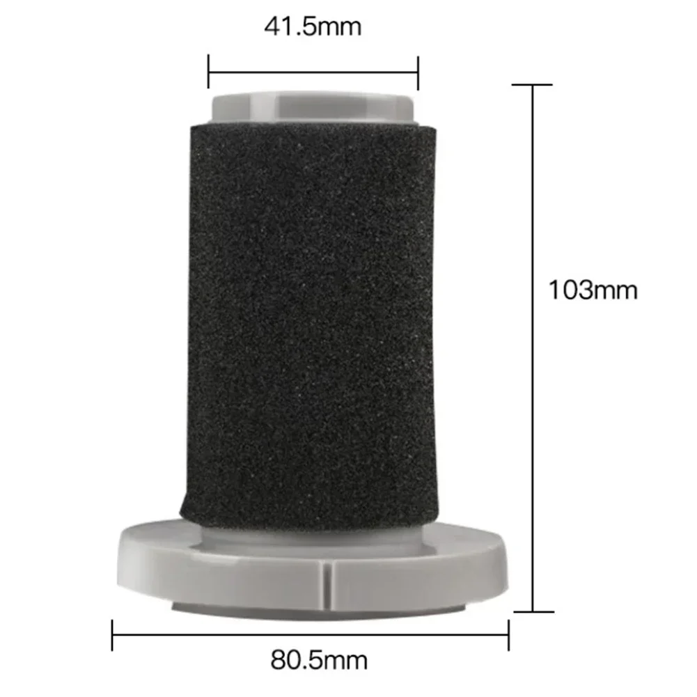 Filtro de esponja para aspiradora, filtros de algodón para Deerma DX700 DX700S JP600, accesorios de repuesto
