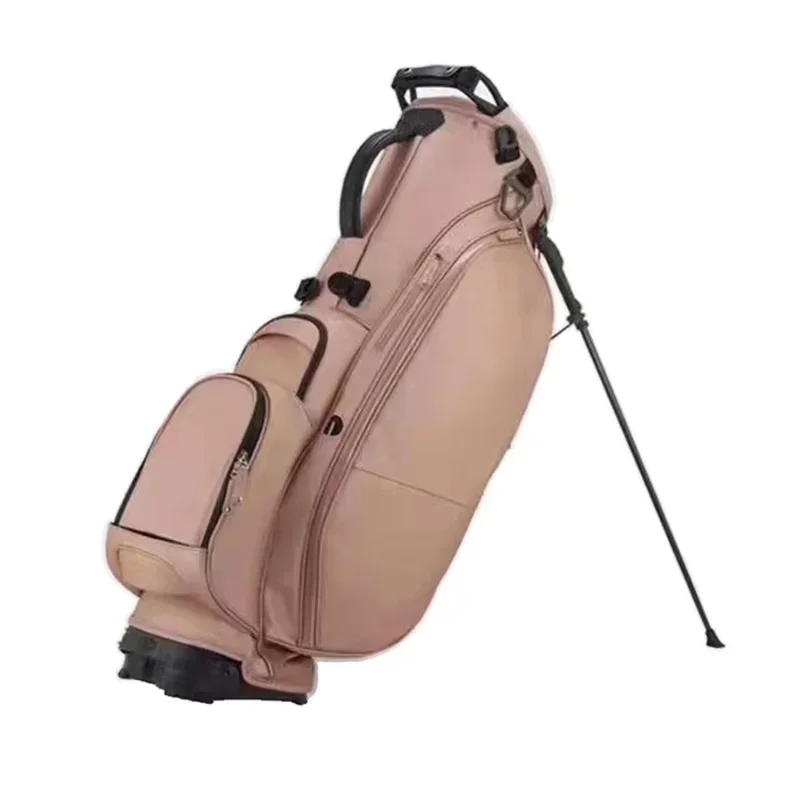 2024 High Quality Custom logo golf bag Design Golf Pu leather material Vessel golf bag