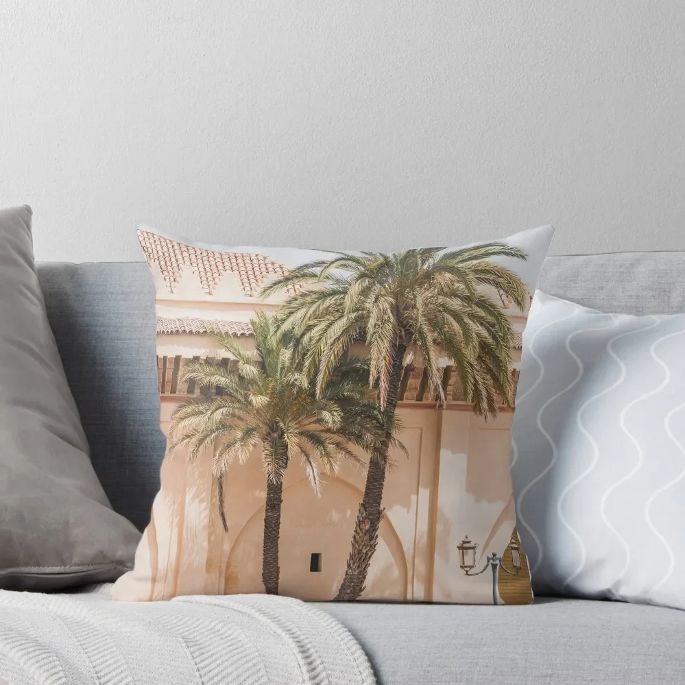 Marrakech vibes, Marrakech Medina, Morocco Throw Pillow Cusions Cover Pillow Cases Cushions Home Decor pillow