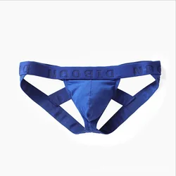 2024 Cotton Antibacterial Sexy Gay Underwear Men Thong Men Jockstrap Men's Underwear G String Men Penis Pouch Underwear SEXI