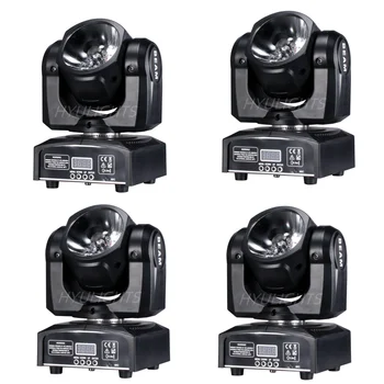 4 adet 60W Led RGBW 4in1 ışın hareketli kafa ışık süper parlak LED DJ Dmx kontrol çubuğu ışıkları