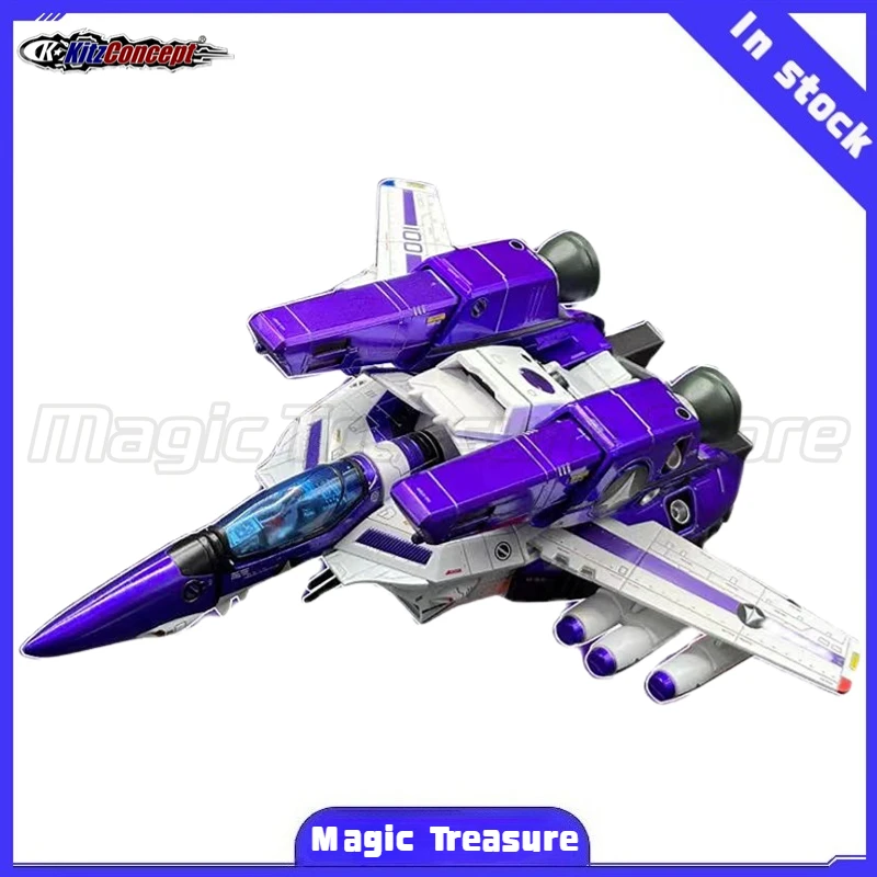 

【MT】In Stock KitzConcept Robotech VF-1S God of Fire Purple Limited Edition with Space Pack Set Motivated Mecha Model Toy Gift