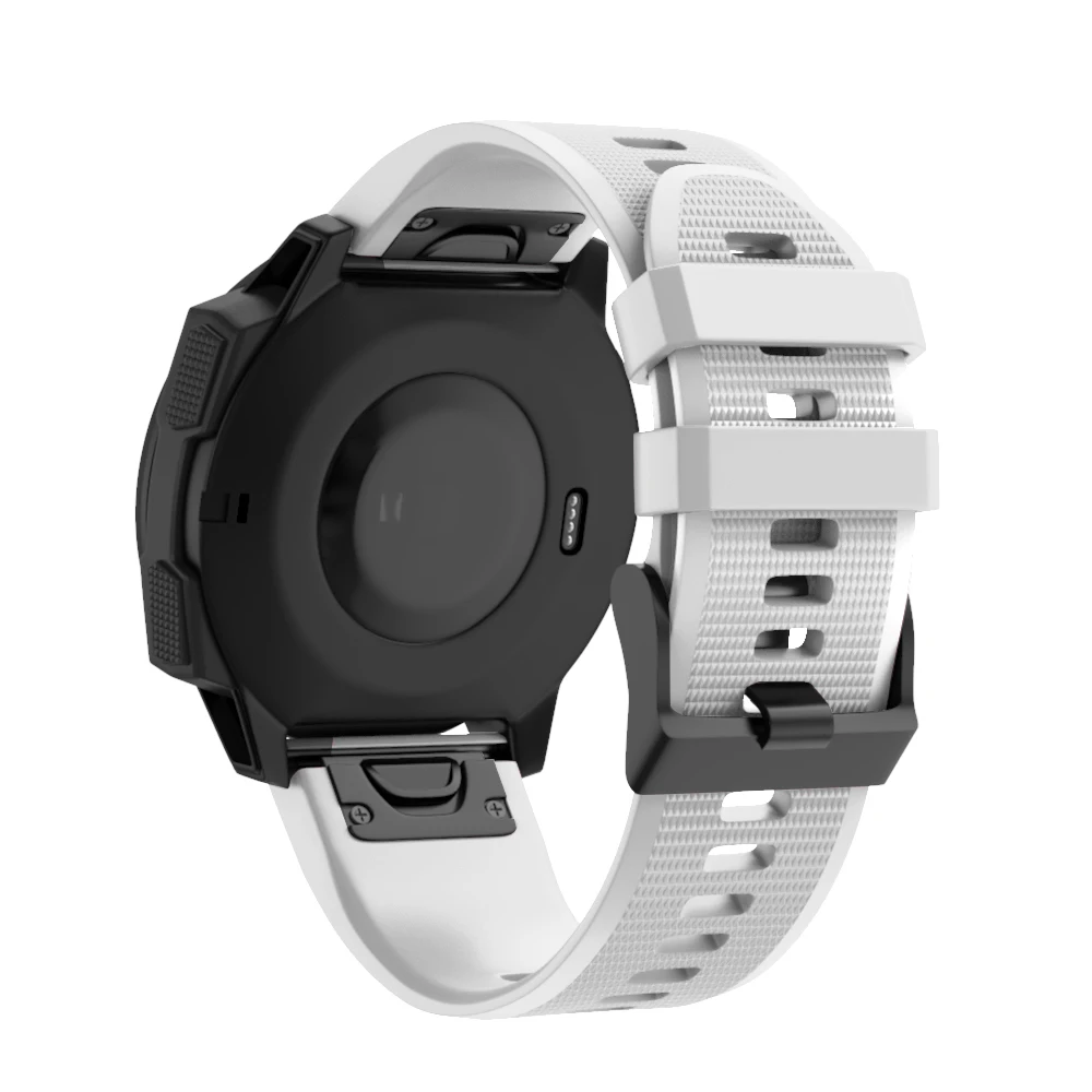 22Mm 26Mm Đồng Hồ Thông Minh Dành Cho Garmin Fenix 7 7X Dây Đeo Silicone Phát Hành Nhanh Dây Fenix 6X 6 pro 5X 5 935 Vòng Tay Correa