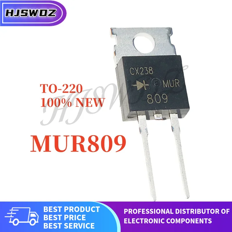 10PCS Brand New MUR1070 MUR1560H MUR8100EG MUR560 MUR1504 MUR809 MUR30120 MUR3060 MUR1580 TO-220 Fast recovery diode