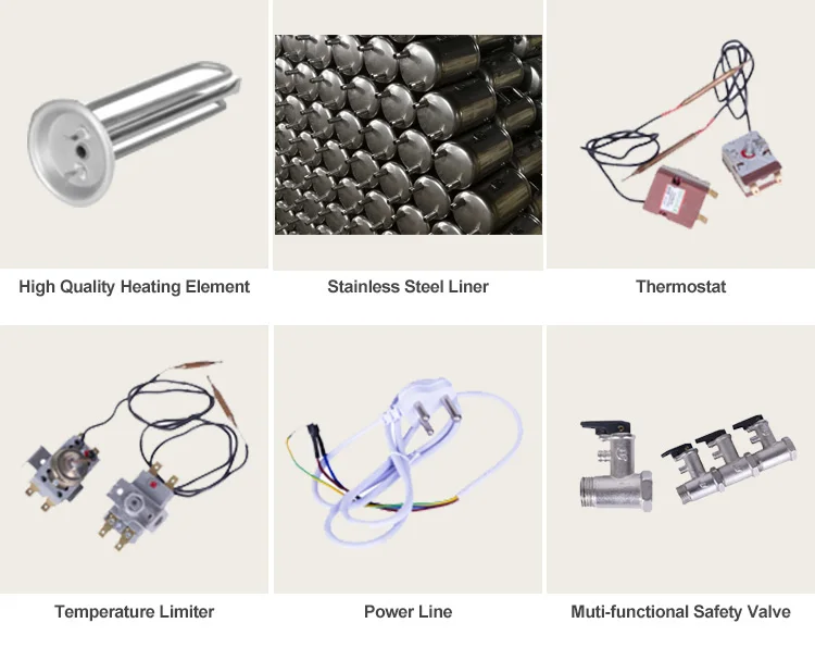 200w 1500w Boat 24V/12V Boiler Electric Hot tank RV Water Heater With 10L/15L capacity