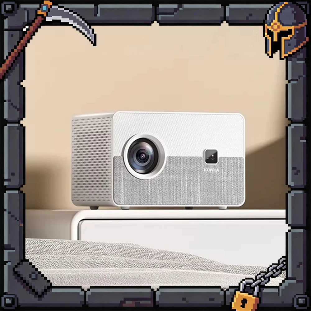 

Проектор KONKA H4Pro 1080P, 220 CVIA люмен, с поддержкой четырехсторонней коррекции, автофокусом, Wi-Fi и Bluetooth. Отличный подарок.