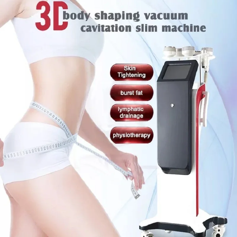 

40K 7 in 1 Cavitation Slimming Machine Vacuum RF Fat Reduce Body Shaping Weght Loss Body Massager Spa Beauty Equipment