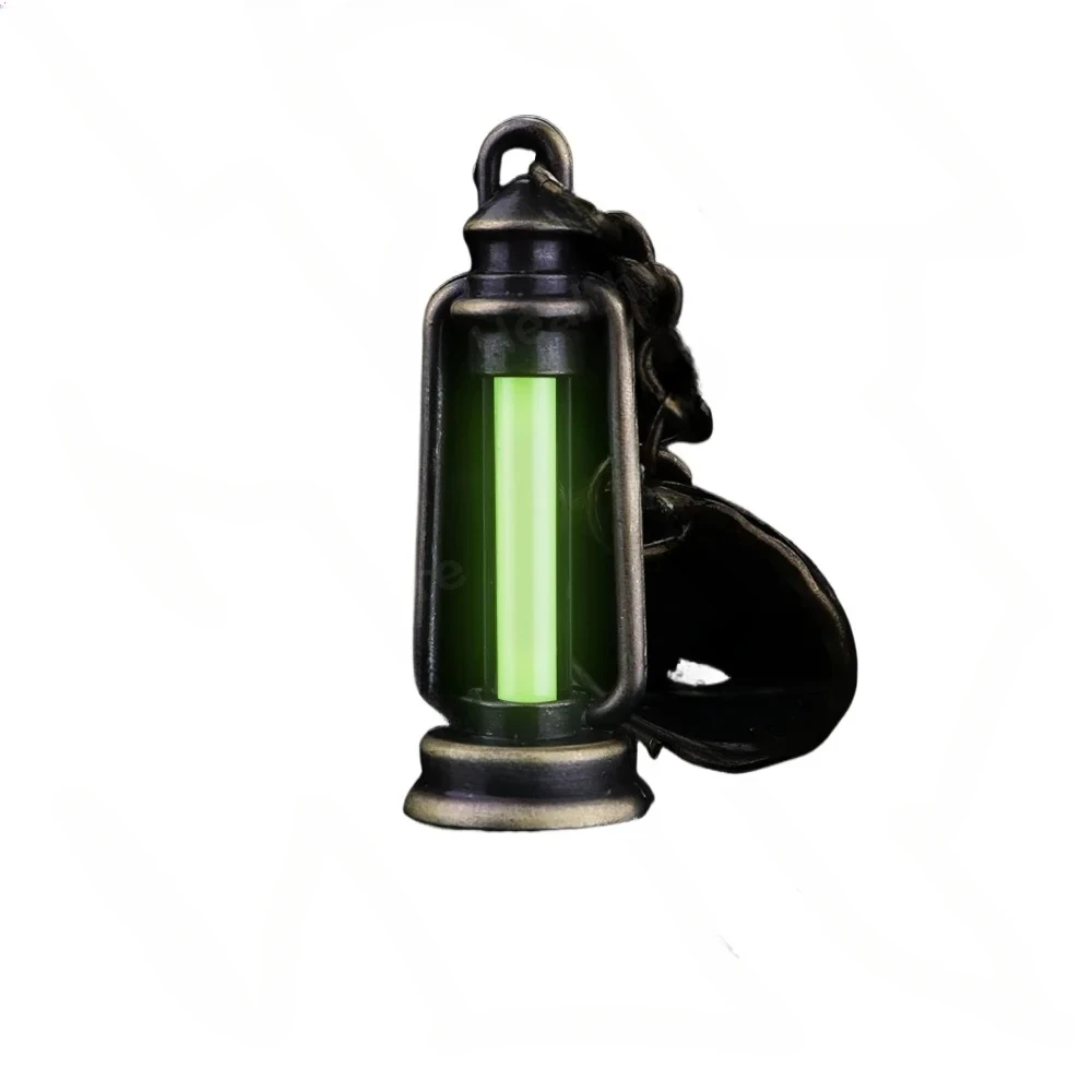 Pony lamp pendant, keychain, non-tritium tube luminous  glass material signal