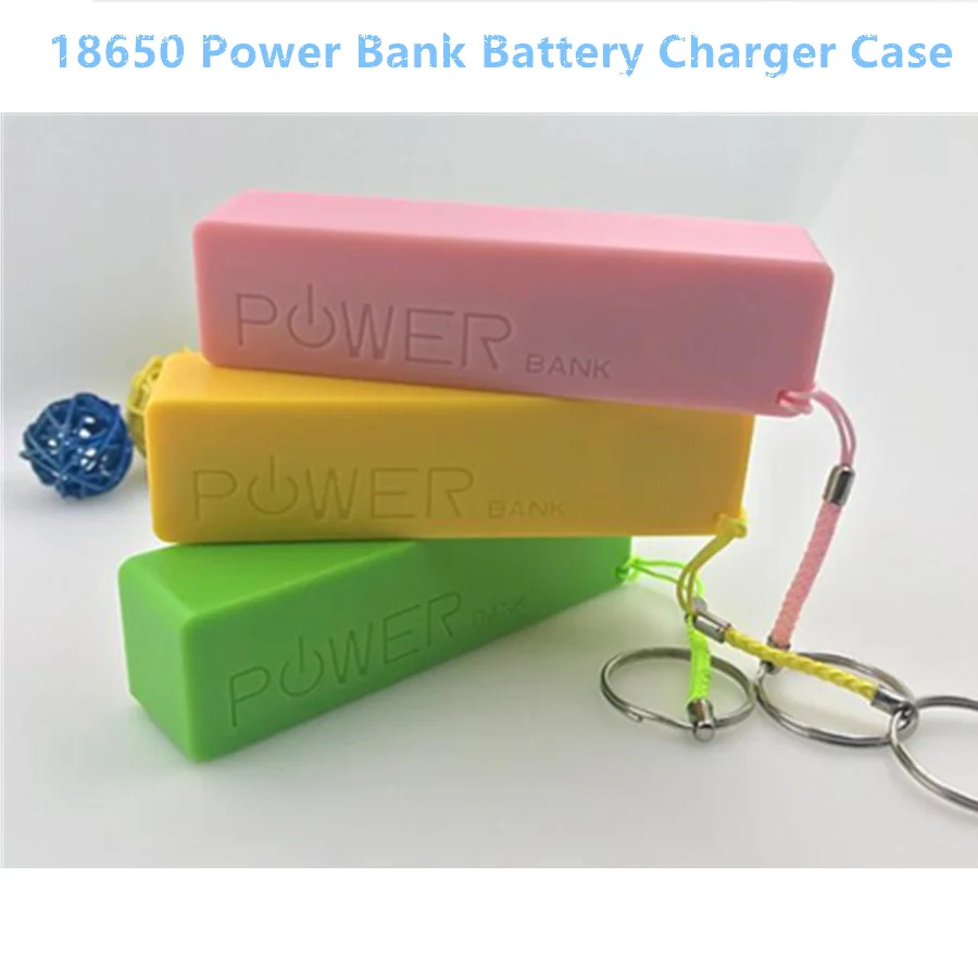 18650 Power Bank Battery Charger Case 5V 1A Portable USB Power Bank Kit Storage DIY Box For Phone MP3 Electronic Charging