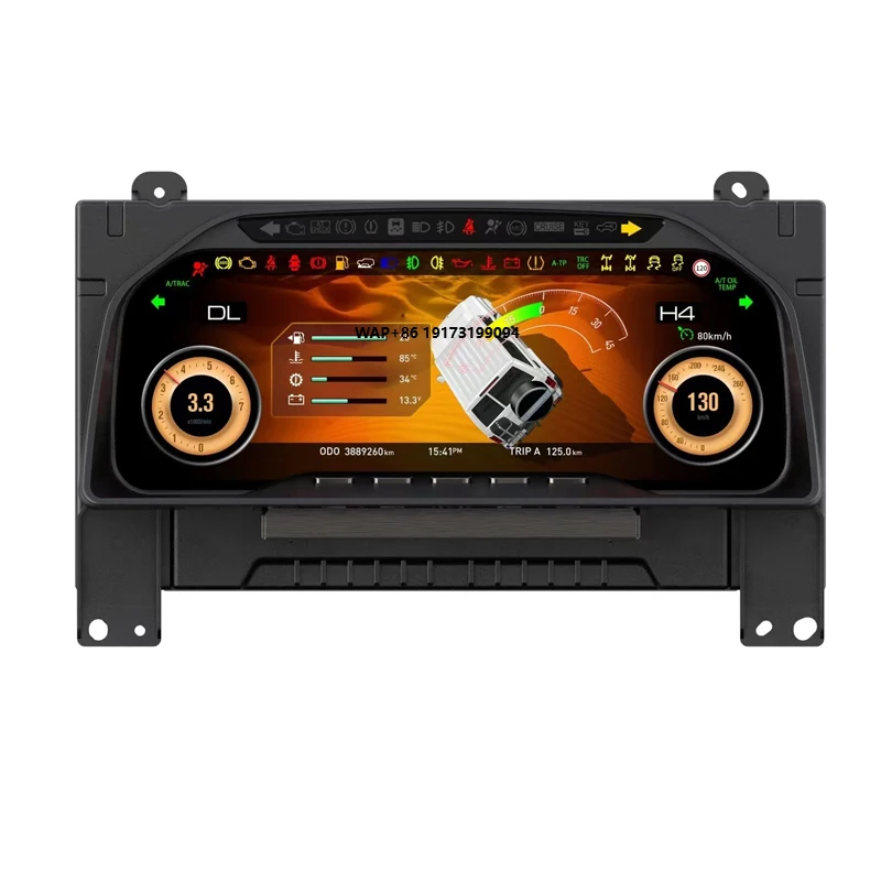 

New Car Digital Cluster Dashboard for LC70 LC75 LC76 LC79 Multifunctional IPS LCD Speedometer Instrument