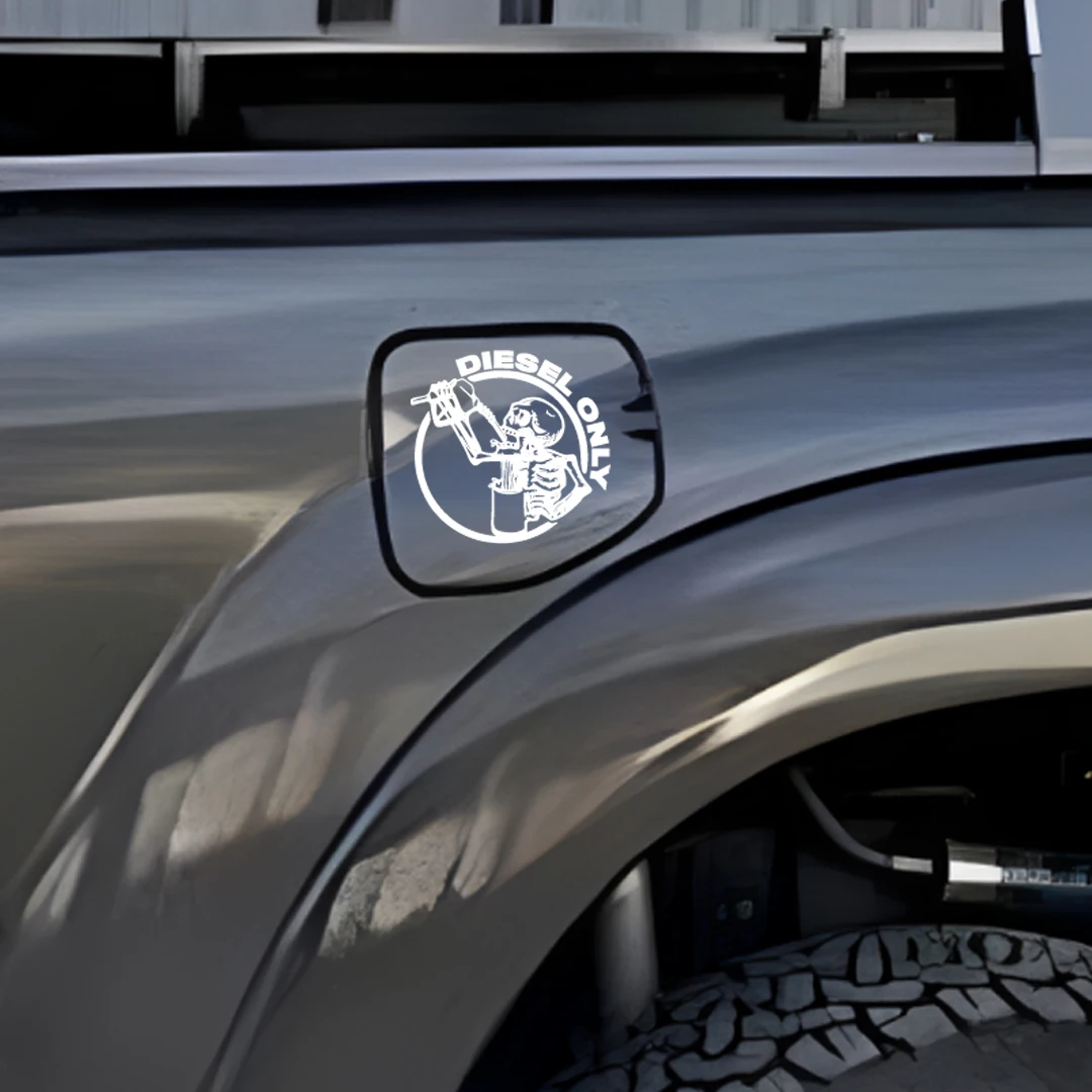 Pickup truck 4X4 off-road truck skull gasoline cap stickers, decorative car stickers personalized customization wholesale