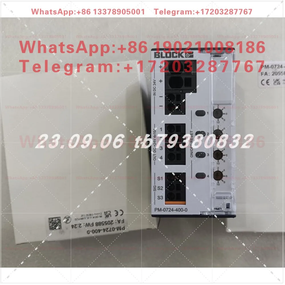 Germany imported BLOCK PM-0724-400-2 sensor PVSL 400/24-10