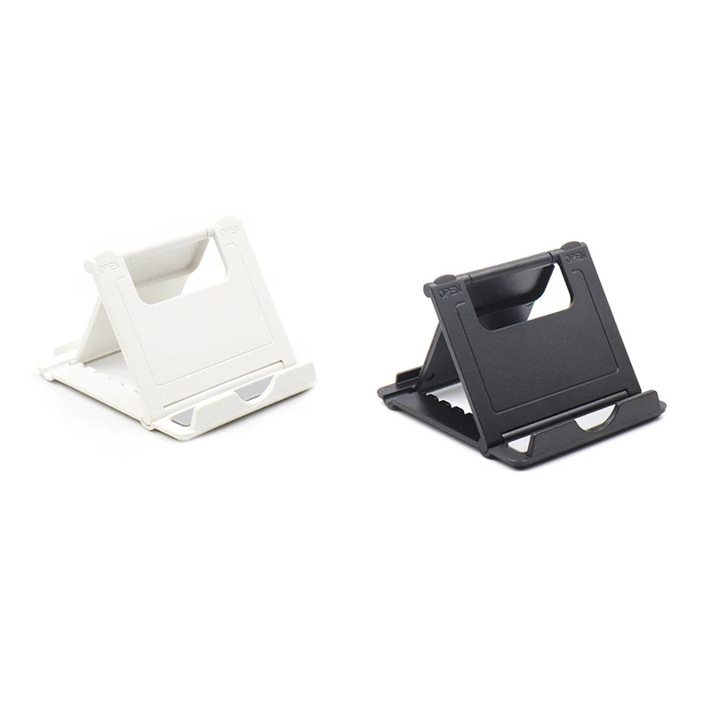 Tablet Standaard Desktop Ondersteuning Draagbare Dubbele Opvouwbare Standaard Geschikt Voor Iphone Ipad Samsung Huawei Tablet Stand