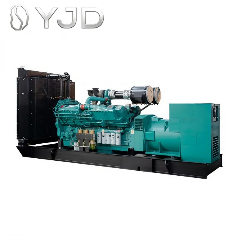 Heavy Duty Cummiins Engine Soundproof 1100kw 1200kw ATS Diesel Generator Set with Container