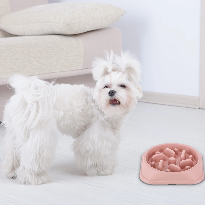 Pet Licking Pad Feeding Bowl Durable Anti Gulping Dog Bowl Slow Feeder Available for Cats and Dogs Pet Feeding Supplies