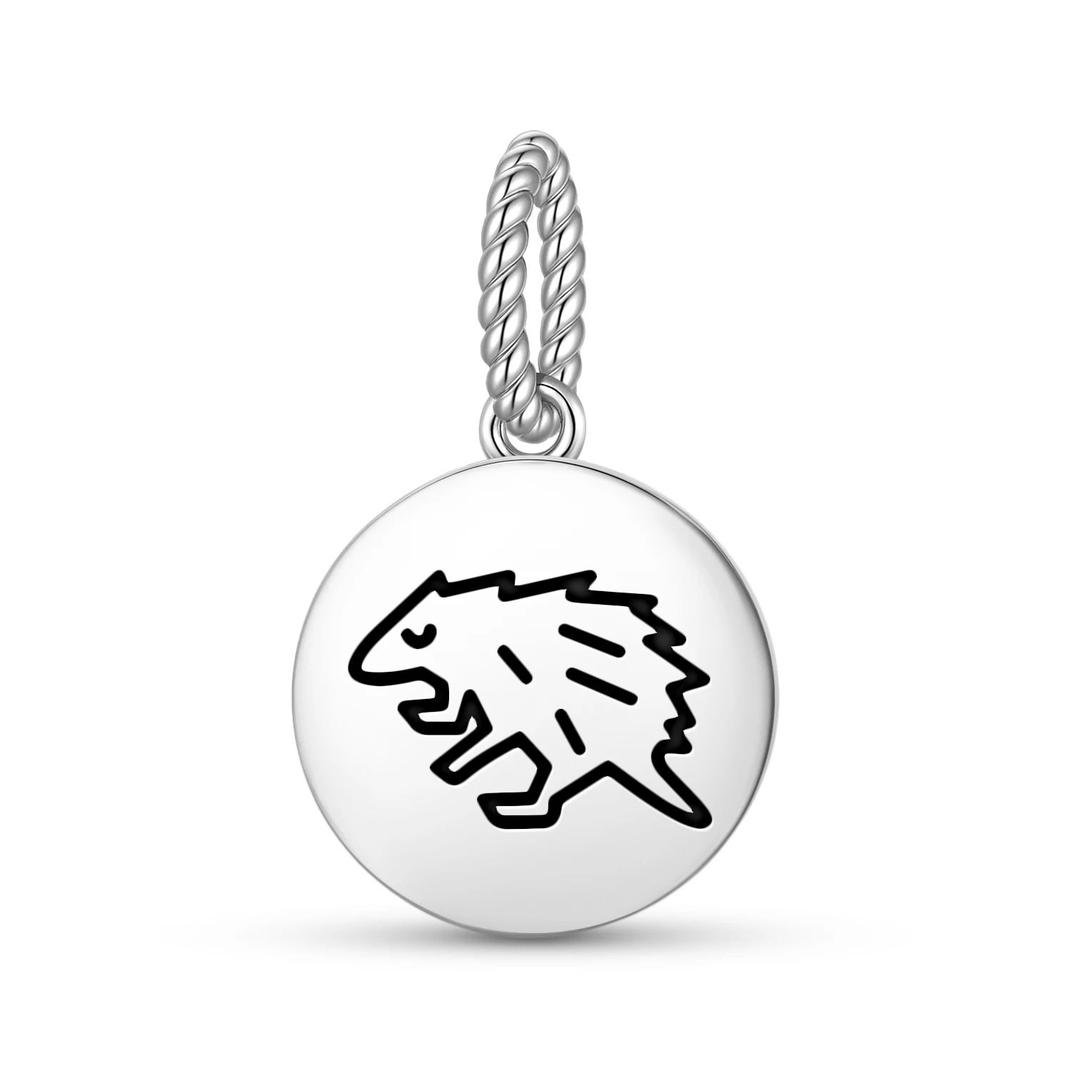 Colgante de Espiga de Sahi del Jainismo, Plata de Ley 925, Amuleto con Símbolo, Cuenta para Pulsera, Collar, Joyería Moderna para Mujer