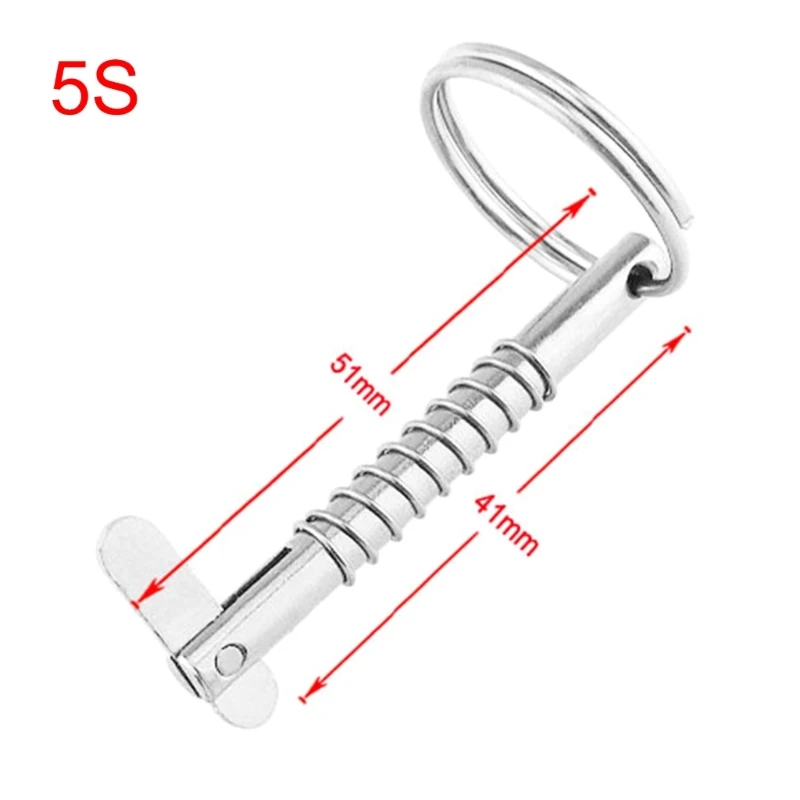 Edelstahl-Schnellspannstift, schnell installieren Sie Bimini-Tops für Boote, Marine-Pin, Ersatz-Bootszubehör für Zuhause, Geschäft – Detail 9