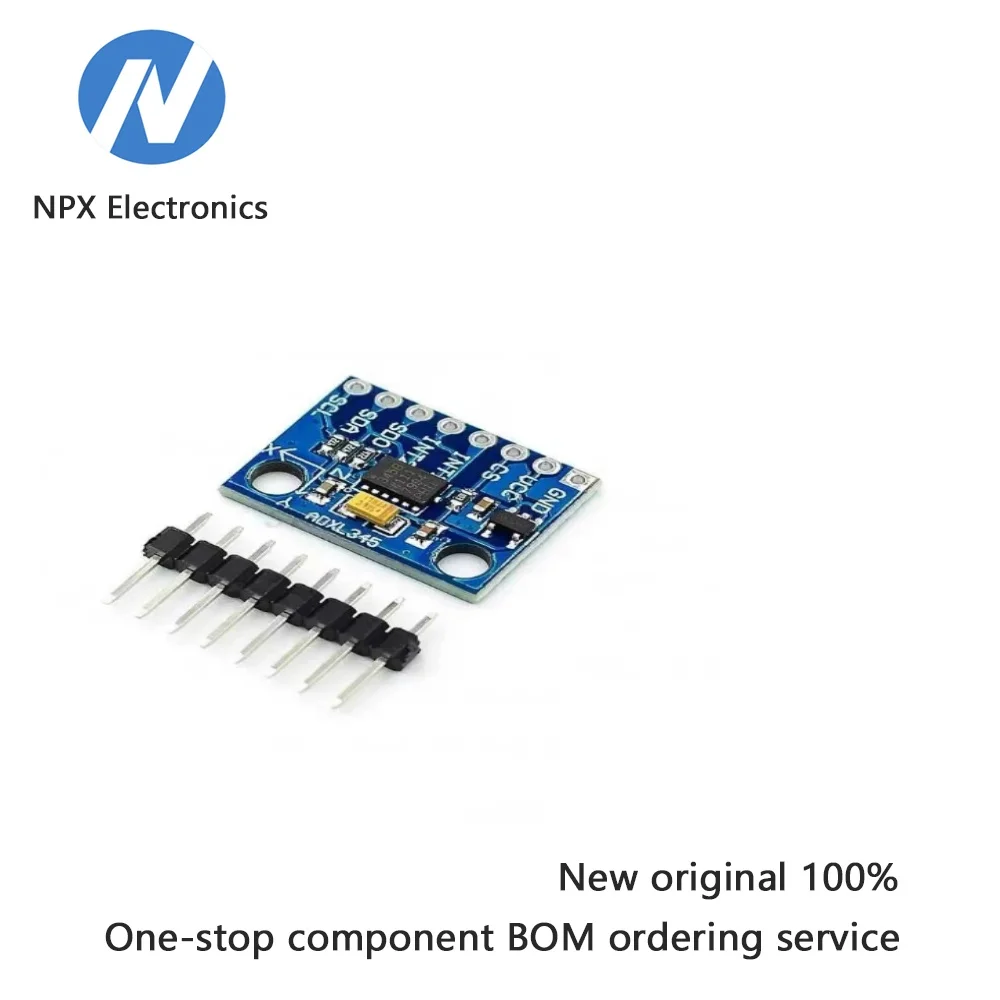 GY-291 ADXL345 digital three-axis gravity acceleration tilt module IIC/SPI transmission