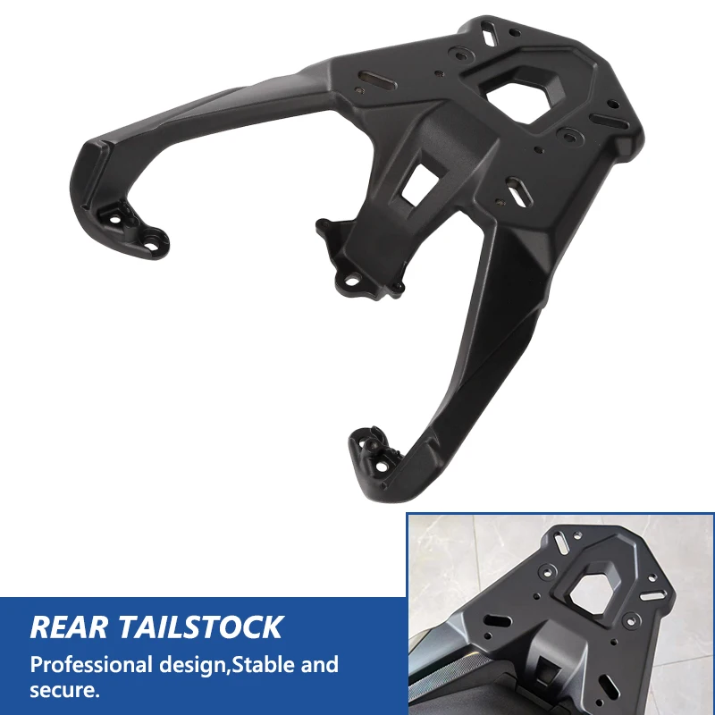 Durable Enlargement Rear Carrier Rack for ZONTES 150X,Motorcycle Luggage Rack Storage Box Support for ZONTES,Cargo Rack