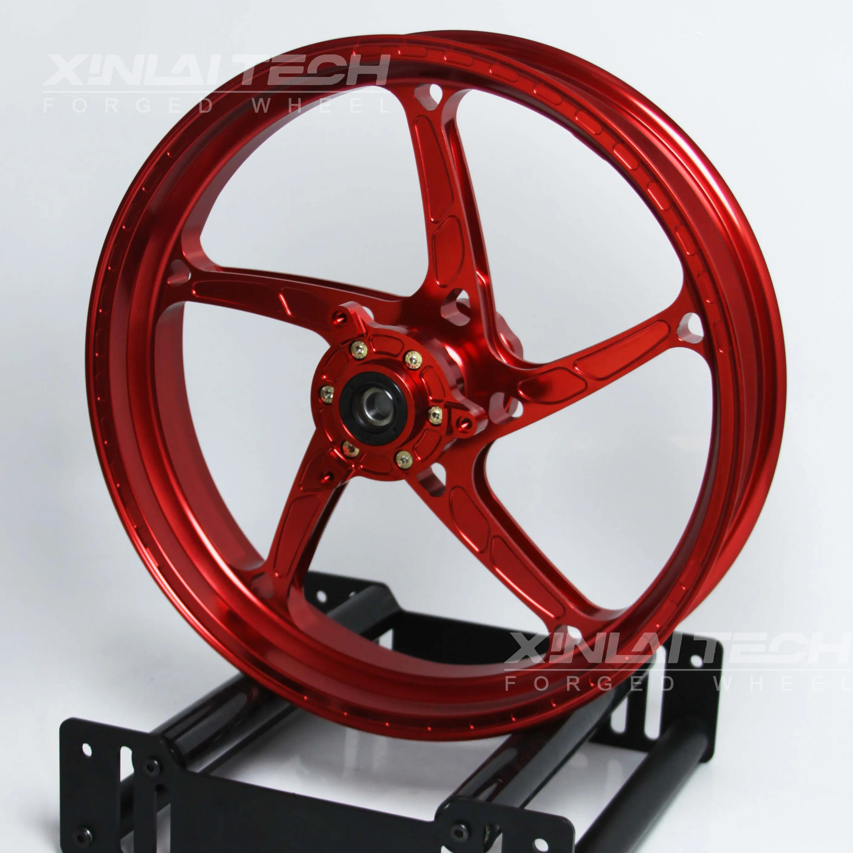 XL Anodized Motorcycle Rims for Sportbike Upgrades Custom Color Anodized Forged Supermoto Wheels for Kawasaki Ninja GSX-R Rims