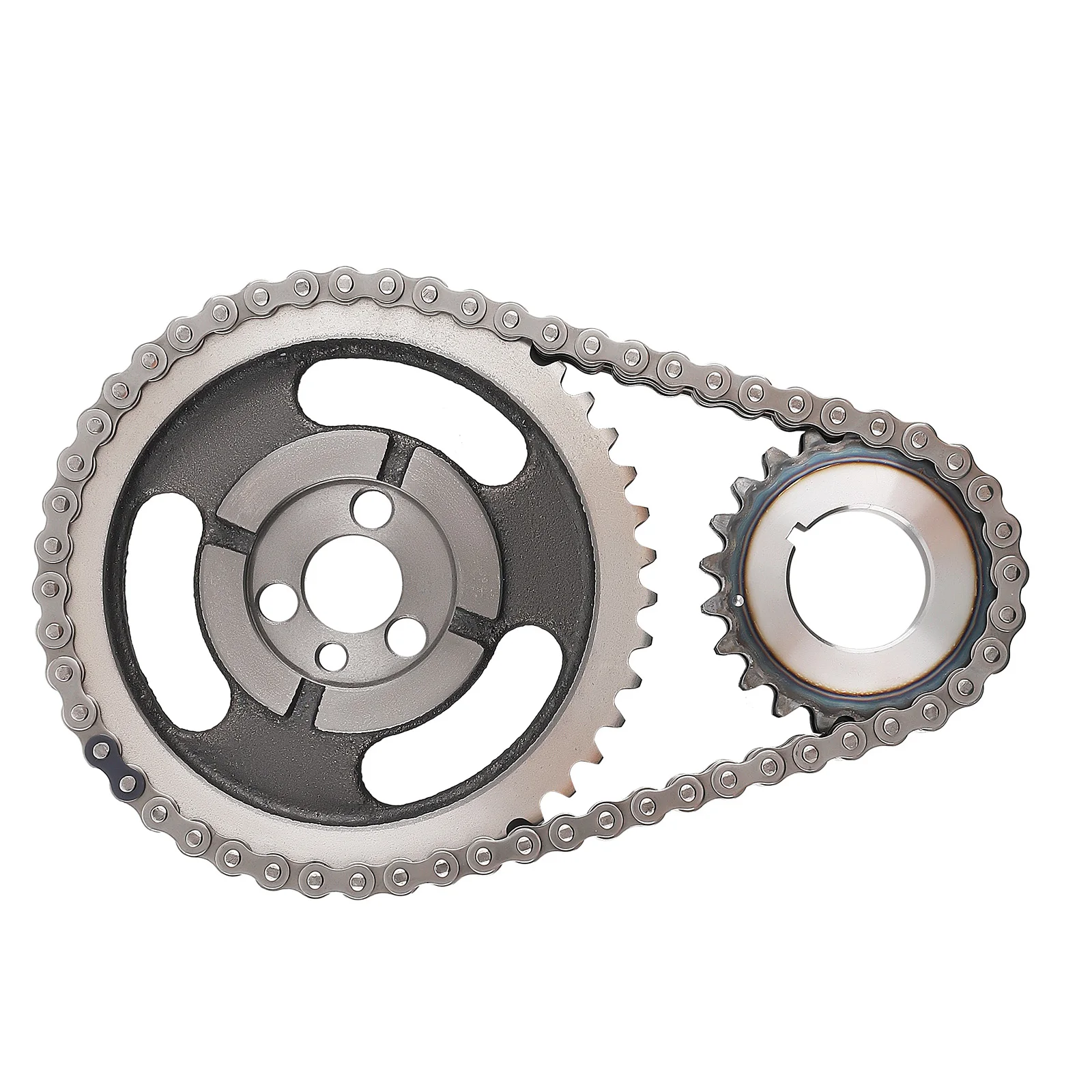 

Timing Chain Kit w/ Cam Crank Sprockets For Chevrolet 350 383 400 5.7L 3-163S