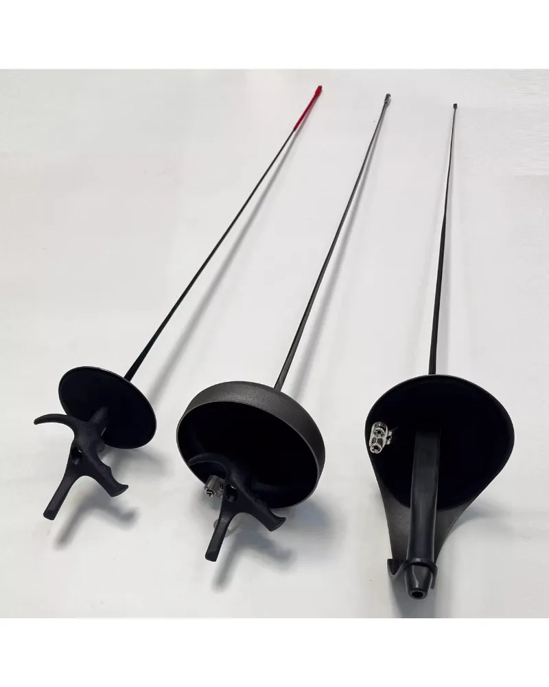 Children's Fencing Black King Kong Black Anti-rust Foil Sabre Electric Competition Training
