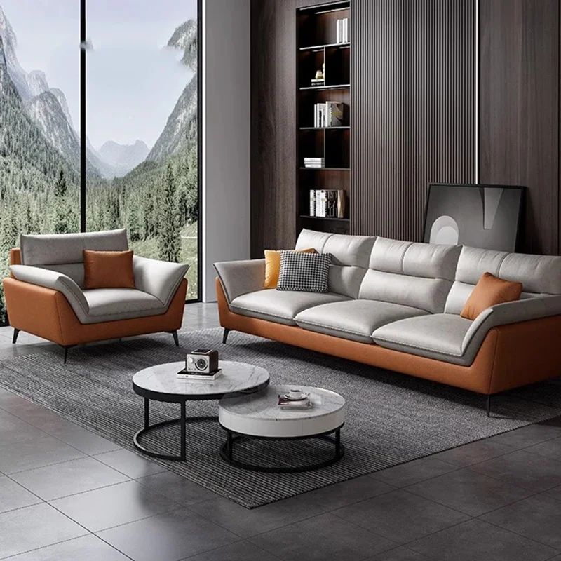 

Sofas For Living Room Luxury Italian Minimalist Sofa Sets With Modern Individual Puff Meubles De Chambre Home Decoration