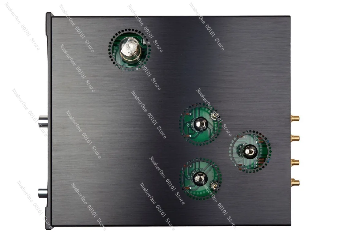 MP-701 MK3 Vacuum Tube Preamp, High-End Hi-Fi Preamplifier with Adjustable Gain & Remote Control 100-240V