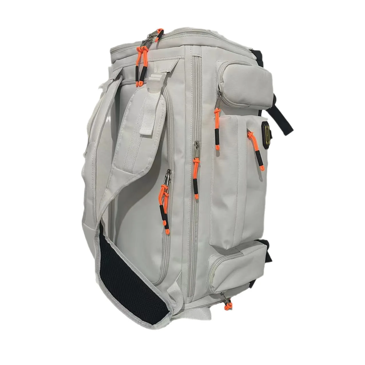 Large Capacity Waterproof Nylon Portable Ski Backpack with Separate Dry Wet Compartments for Winter Sports Equipment Ski Boards