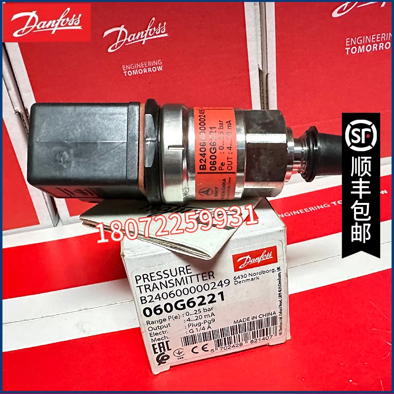 New Original Danfoss 060G6222 0-400barr Pressure Transducer
