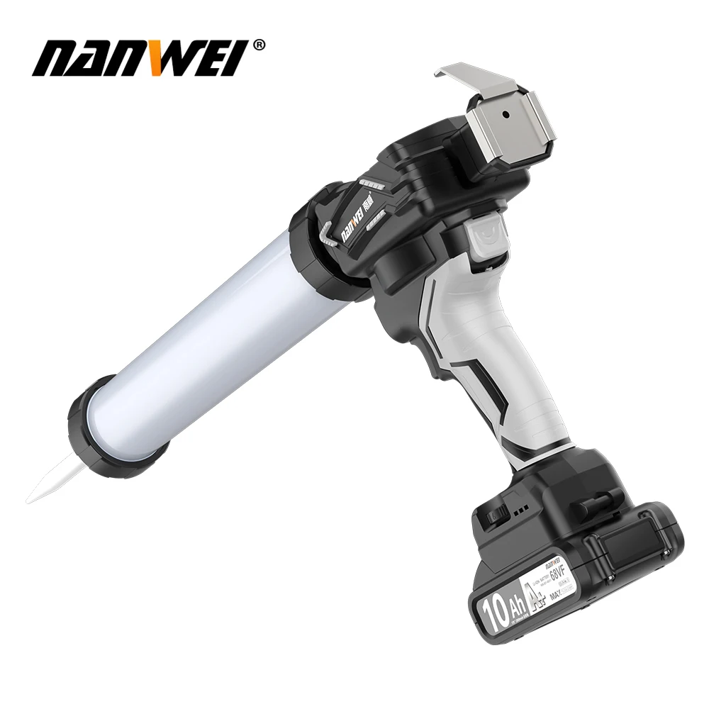 Nanwei High Quality 315mm Stroke Electric Glass Glue Gun Power Tool