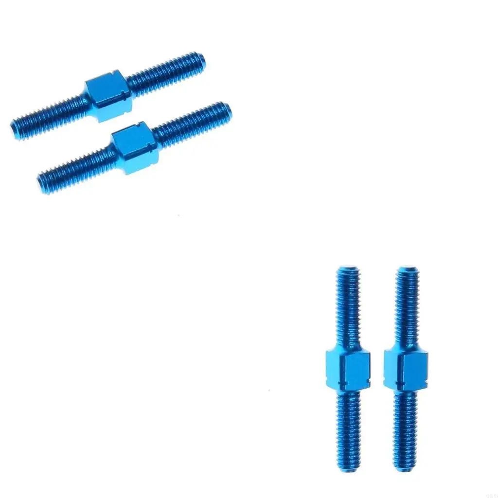 

2 Pieces 3x23mm Aluminum Turnbuckle Rods Vehicle Mods For Improved Stability In Remote Control Vehicles