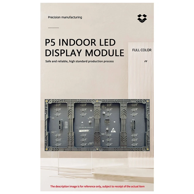P5 Full Color Surface Mount Module Indoor Electronic Screen Conference Room Screen LED Display Unit Board 320 X 160Mm
