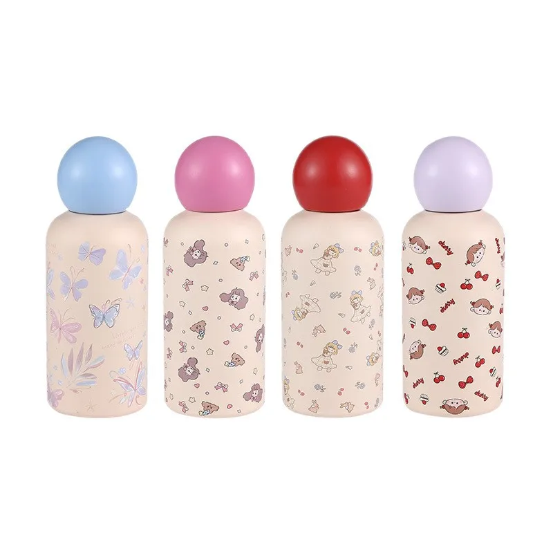 Creative Children's Thermos Cup Sports Water Cup Light Luxury High-end Daily Necessities Outdoor Student Mini Cup