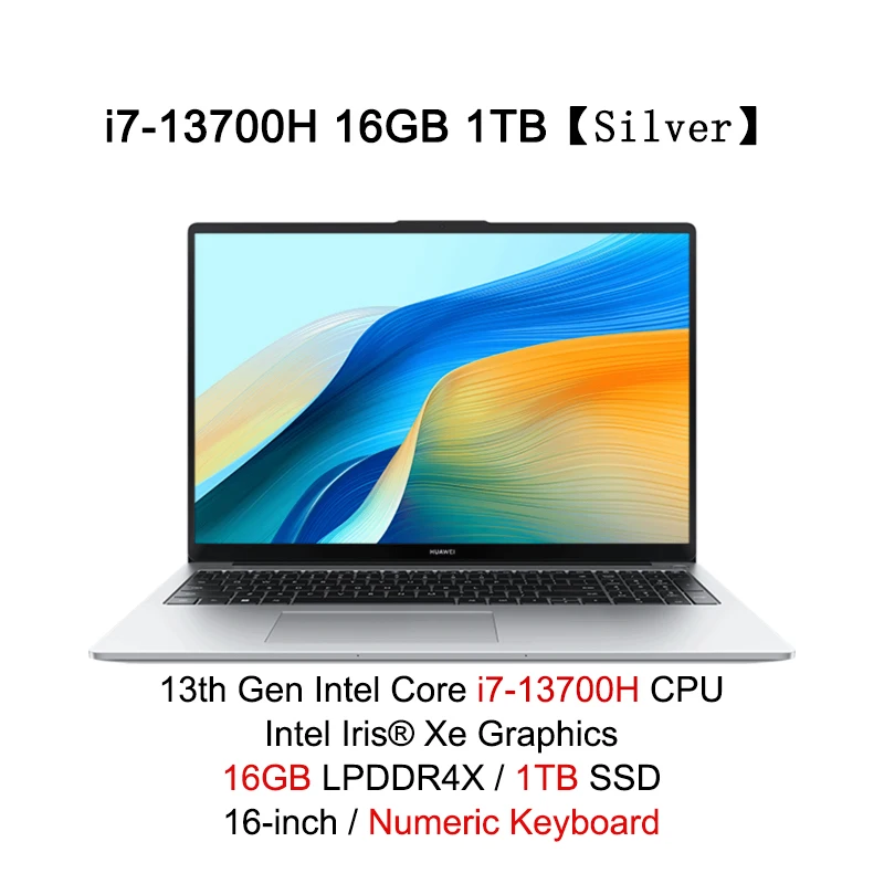 2024 HUAWEI MateBook D16 SE/D16 i9-13900H/i7-13700H/i5-13500H/i5