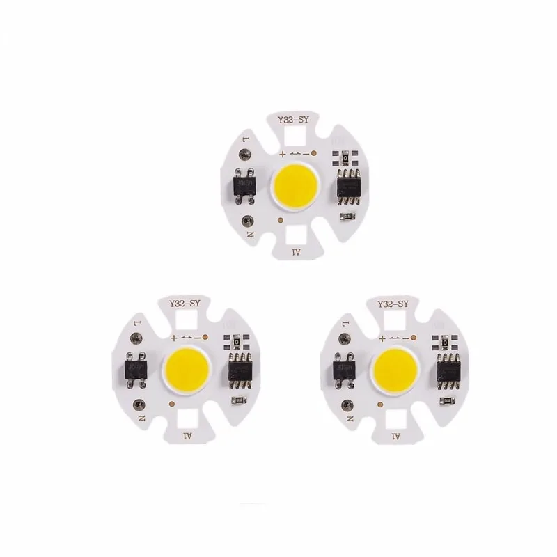 

10Pcs LED COB Chip Lampada Smart IC 3W 220V Y32 For DIY LED Light Bulb Downlight Spotlight Need Not Lighting Transformer