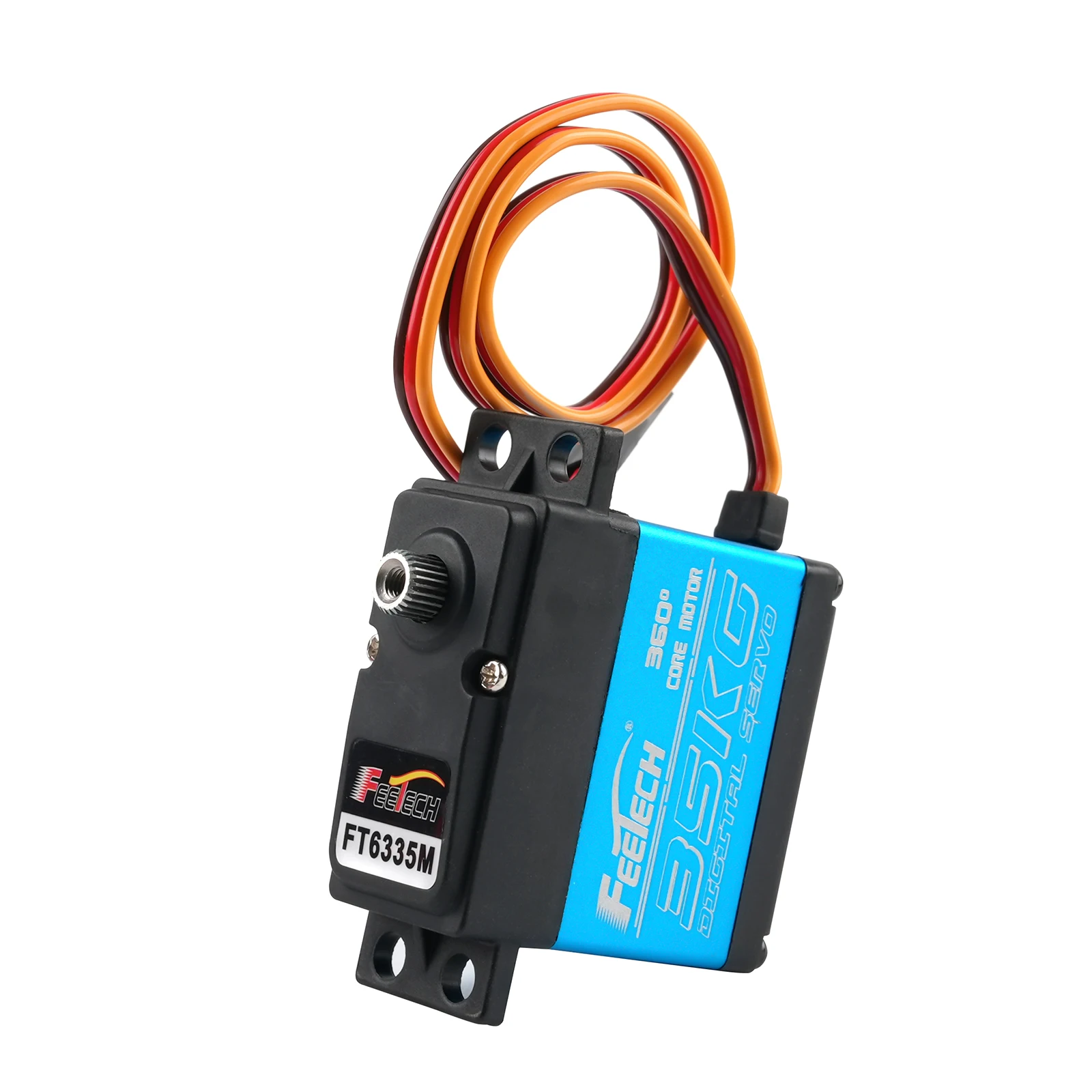 Feetech FT6335M Servos digitales RC Motor 7,4 V 35KG Servo de engranaje de acero magnético de 360 grados para Robot RC coche avión Quadcopter Crawler