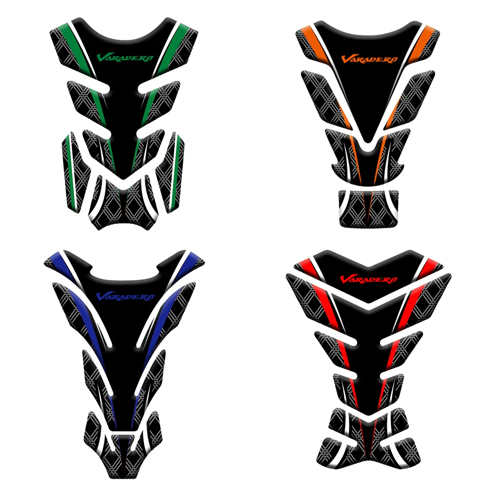 

3D Resin Motorcycle Tank Pad Protector Sticker for Honda XL125 XL250 XL1000 Varadero Decals