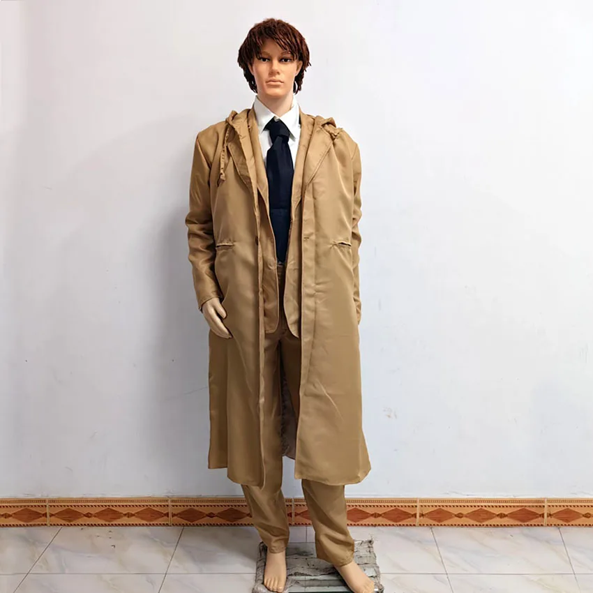 Movie Professor Remus Lupin Cos Cosplay Christmas Party Halloween Costume Customize Any Size