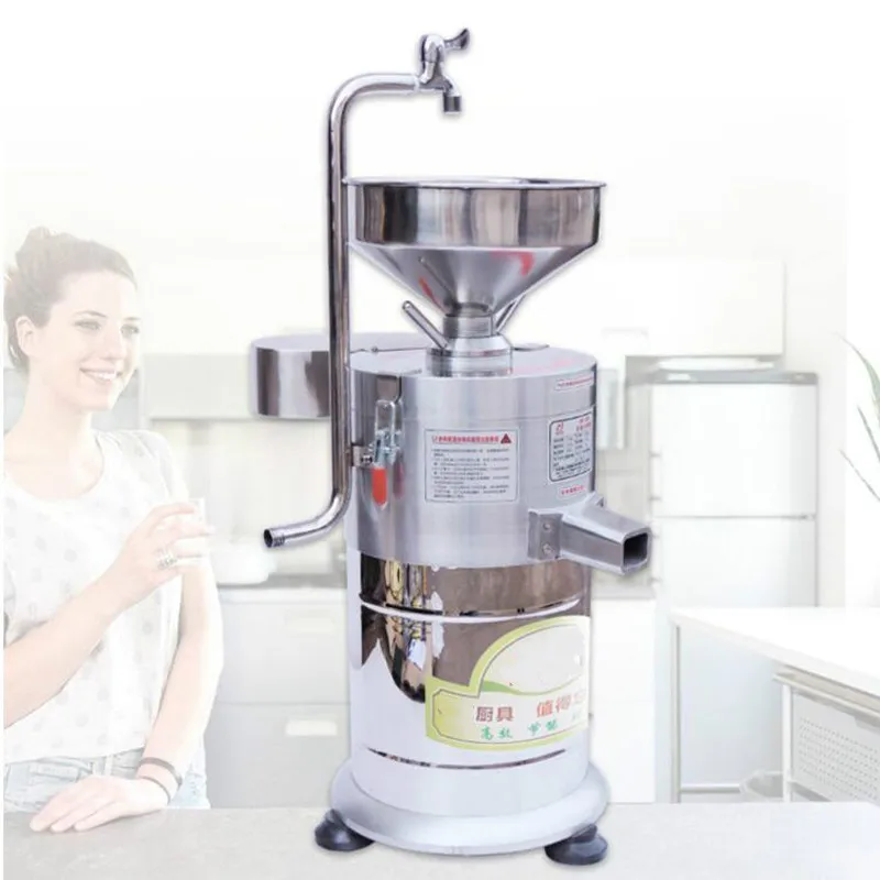 Commercial High Capacity Soybean Milk Machine Residue Separation Fresh Grinding For Breakfast Shop Tofu Shop Grinder Slurry Mach